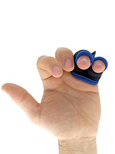 BJJ Outer Double Finger Sleeve Tape Replacement (Pinky-ring/Pointer-middle finger) (Small) - size: Small