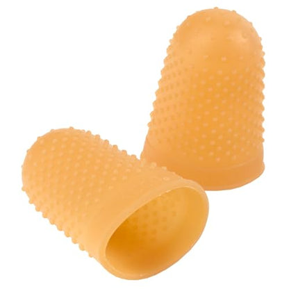 ACCO Rubber Finger Tips,Size 11.5 (Small/Medium),5/8" Base Diameter,Nubbed for Better Gripping,Box (S7054035),12 Count (Pack of 12) - size: Medium (Size 11-1/2) (Pack of 12)