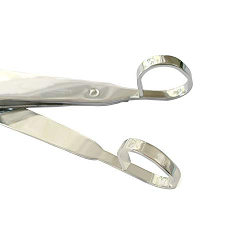 EZ Grip Nail Clippers 6PCS - Stainless Steel Fingernail Clippers for Men & Women - E Z Grip Scissor Like Nail Clippers Set of 4 Nail Scissors (Small and Large) + 2 Nail Files Plus Eyeglass Pouch
