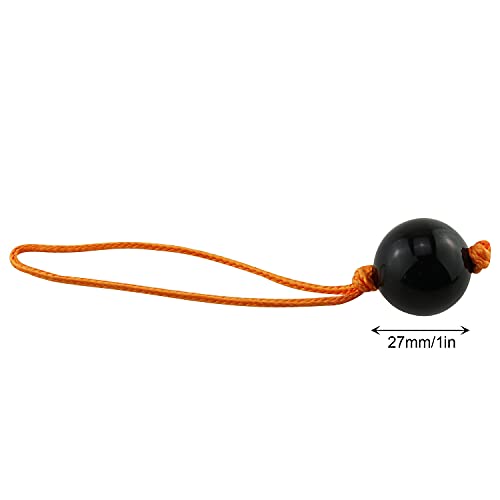 27mm Tree Climbing Ball Climbing Equipment Tree Climbing Arborist Retriever Ball Rope Guide Ring Style Friction Saver for Aerial Work in Tree Garden