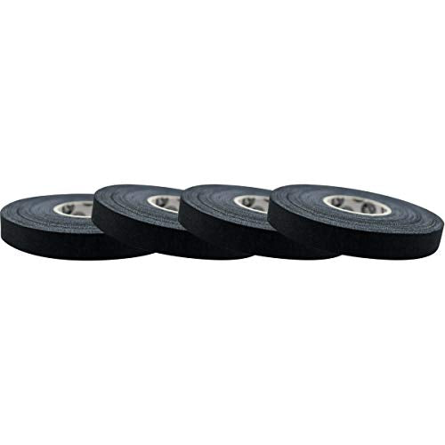 Monkey Tape 4-Pack (0.4” x 15yds, Black) Premium Jiu Jitsu Sports Athletic Finger Tape - for BJJ, Grappling, MMA, & Judo - color: Black, size: 0.4 Inch (Pack of 4)