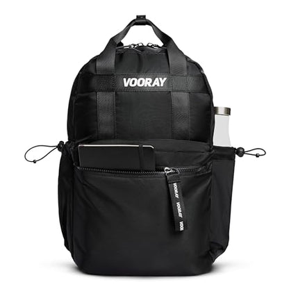 VOORAY 19L Katie Backpack, Large - Travel, Gym & Sports Backpack - color: Matte Black