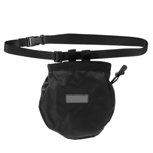 Outdoor Climbing Chalk Bag Bucket with Wide Opening and Waterproof Oxford Cloth, Polar Fleece Material for Weightlifting and Bouldering, Creative Design Bag
