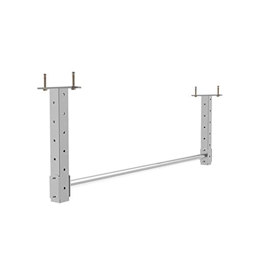 Chin up bar Ceiling Mounted Pull Up Bar Adjustable Height Pull Up Horizontal Bar Home Gym Arm Exercise Strength Training Horizontal Bar Strength Training Pull-Up Bars - size: Large