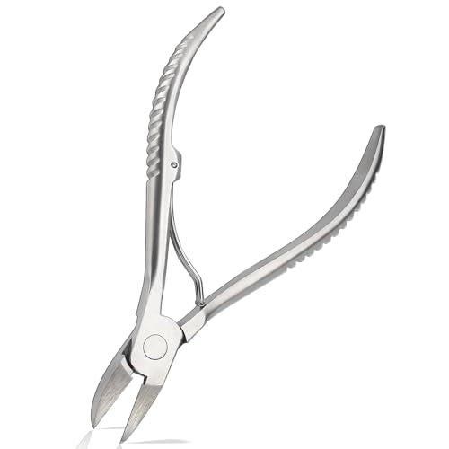 Heavy Duty Podiatrist Toenail Clippers for Thick and Ingrown Nails, Hand Forged Stainless Steel Toe Nail Clippers for Men Women Seniors - size: 1PCS