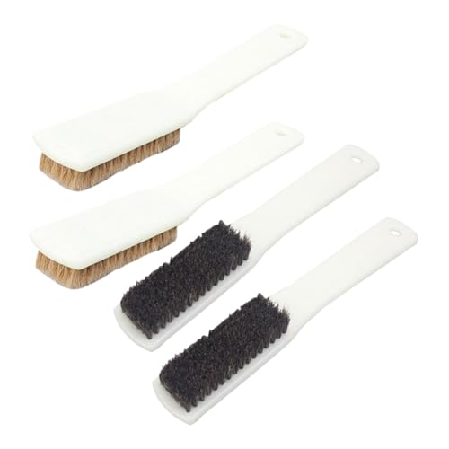 Zerodeko 16pcs Bouldering Brush Sturdy Handle for Rock Cleaning Walnut Stone Cleaning Tool Coarse Wild Boar Bristles for Climbing Holds and Chalk Removal