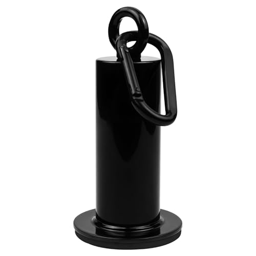 LFJ Weight Loading Pin with Carabiner Fit 2 Inch Olympic Weight Plates for Cable Pulley System LAT Pulldown Home Gym Accessory