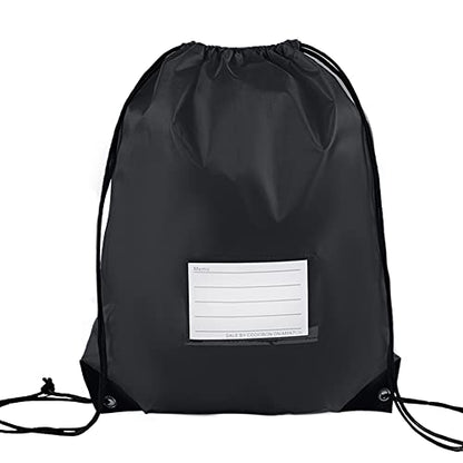 20 Pcs Drawstring Bags,Bulk Draw String Backpack, DIY Gym Sports Cinch Bag Sackpack for Women Men, Black - color: Black