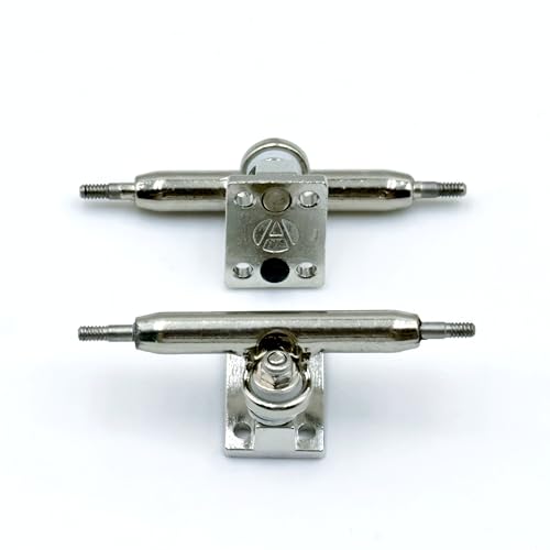 A1 Pro Fingerboard Trucks 36mm 34mm 32mm with New Base and Pivot Cup (32mm Chrome) - color: 32mm Chrome