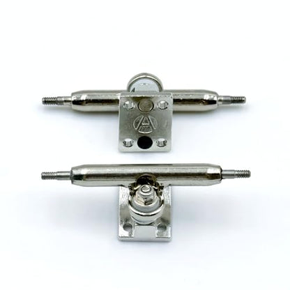 A1 Pro Fingerboard Trucks 36mm 34mm 32mm with New Base and Pivot Cup (32mm Chrome) - color: 32mm Chrome