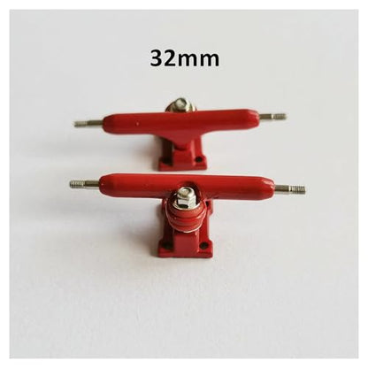 Fingerboard Trucks 1 Piece Set of 34mm/32mm Finger Plate Single-axis Bracket(32mm red) - color: 32mm Red