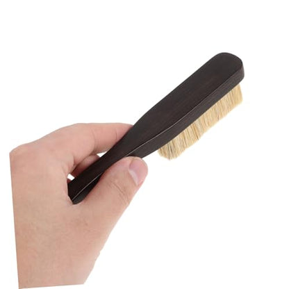 VOSAREA Climbing Chalk Brush with Boar Hair Bristles and Ergonomic Wood Handle Lightweight Design Excellent Grip for Outdoor Climbing and Natural Rock Cleaning Tool