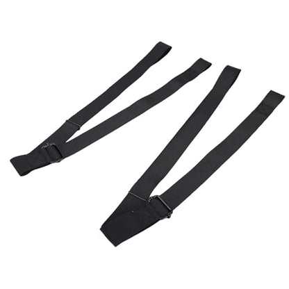 Dumbbell Spotter Straps, Adjustable Safety Straps for Push Ups, Polyester Webbing with Metal Buckle, Ideal for Home Gym Strength Training