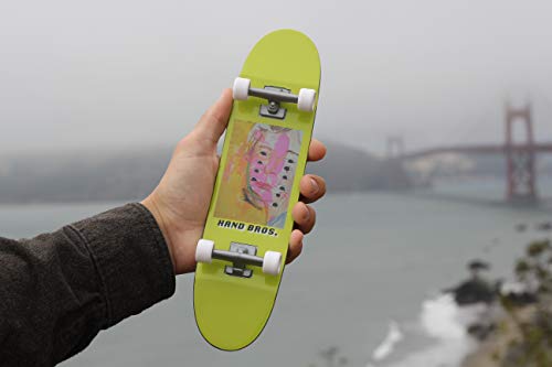 LOT of 2 HANDBROS Handboard Skateboard 27cm 10.5 inch Tech Large Finger Board W/Grip x2