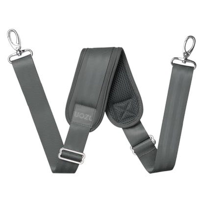 59 Inch Shoulder Straps, Soft with Ultra-Thick Fixed Shoulder Pad, Two Way Independently Adjustable Buckle Replacement Straps for Laptop Bag Messenger Bag Tool Bag Luggage,Deep Gray - color: Deep Gray, size: 59 inch