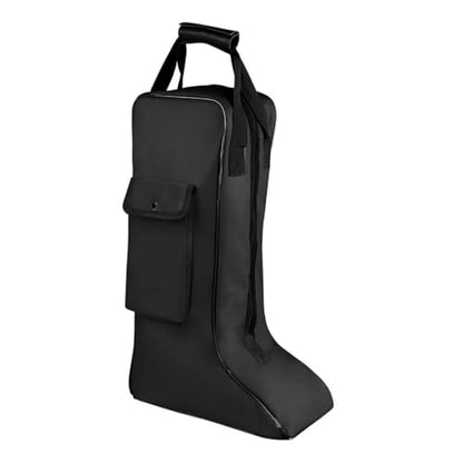 Tall Boot Bag 22x8.3x13 inch, Tear Resistant Carry Bag with Top Handle, Equestrian Equipment Organizer for Travel, Skiing, Rock Climbing, Camping