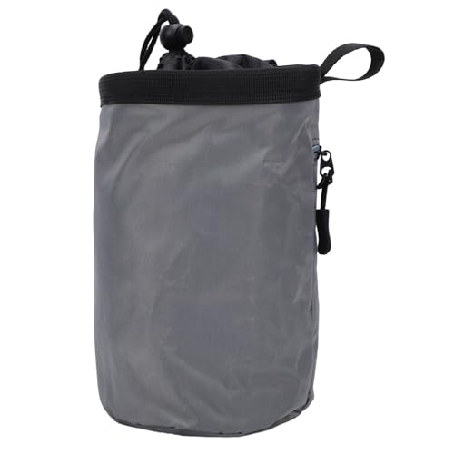 Luqeeg Climbing Chalk Bag, Large Capacity Oxford Fabric with Adjustable Waist Belt and Zippered Pocket, for Weightlifting Gymnastics and Rock Climbing