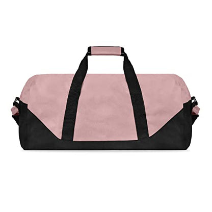 21" Large Duffle Bag with Adjustable Strap - color: Pink