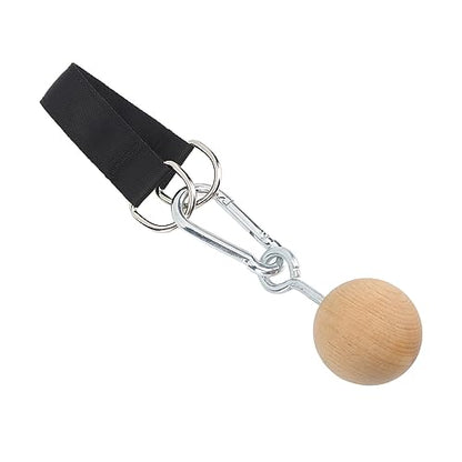 Wooden Pull Up Balls for Arm & Grip Strength Training – Neutral Grip Assist Handles