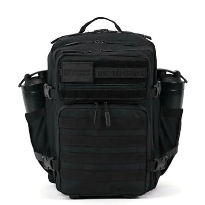 WOLFpak 35L Athletic Gym Backpack - Durable 1000D Waterproof Oxford Material with MOLLE Webbing, Laptop Pocket - color: Nightshade Edition