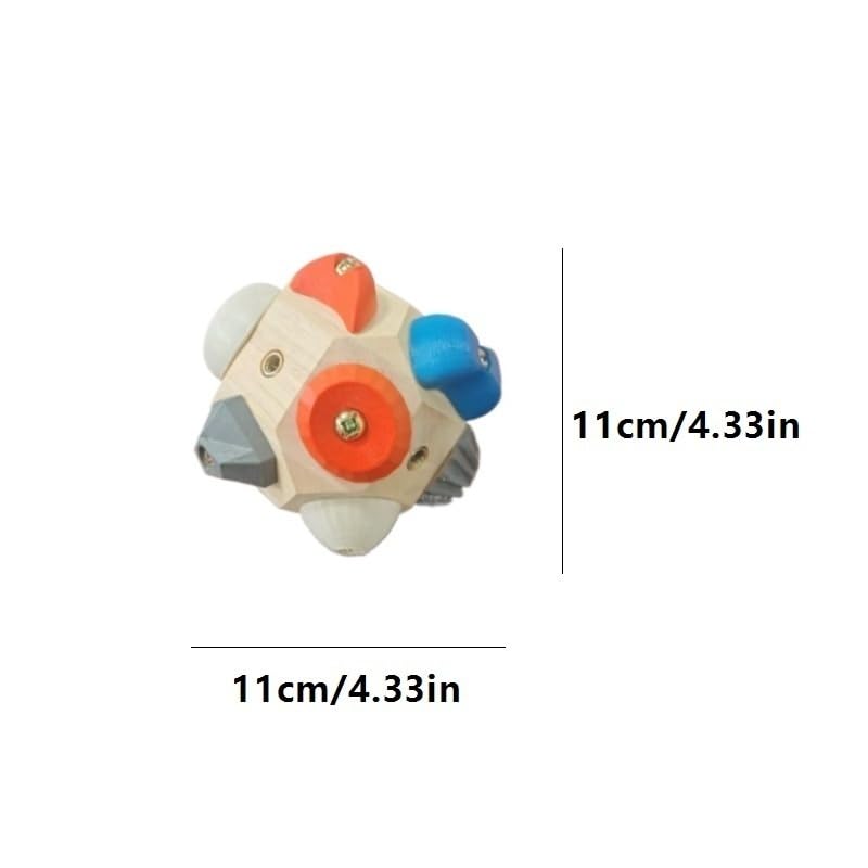 Handcrafted Boulder Block，Build Strength and Precision，Rock Climbing Training Balls for Take It Out Anytime，3D Rock Climbing Ball，Hand-Held Rock Climbing Challenge Toy for Rock Climbers(1Set)