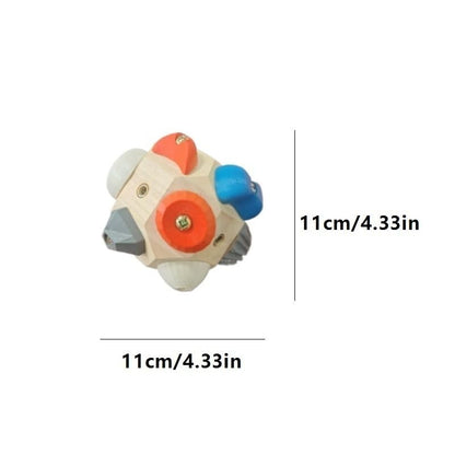 Handcrafted Boulder Block，Build Strength and Precision，Rock Climbing Training Balls for Take It Out Anytime，3D Rock Climbing Ball，Hand-Held Rock Climbing Challenge Toy for Rock Climbers(1Set)