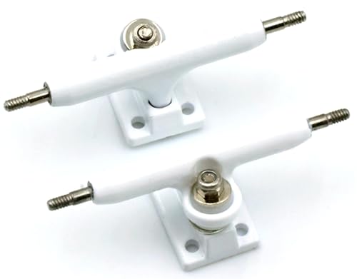 A1 Pro Fingerboard Trucks 36mm 34mm 32mm with New Base and Pivot Cup (32mm White) - color: 32mm White
