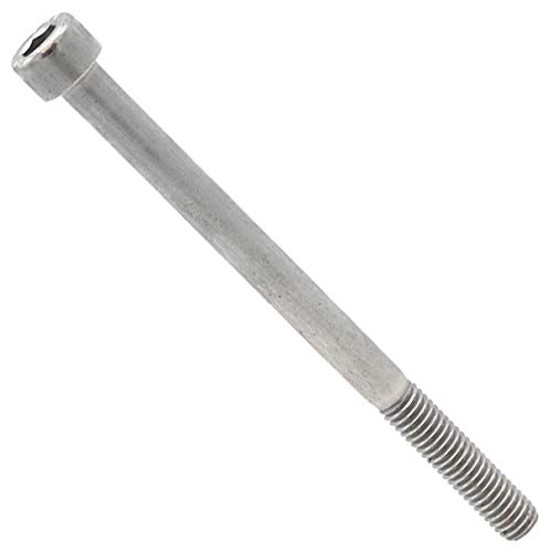 MonsterBolts - M6 x 85mm Socket Head Screws, DIN 912, Stainless Steel, Partial Thread, 10 Pack - size: M6 x 85mm