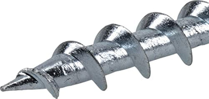 Hillman Borefast Drywall Screw Anchors, 1-1/2in, 75 Pieces, Silver | Zinc finish, Phillips pan head self-drills into drywall wood and metal, For hanging fixtures with reusable anchor support