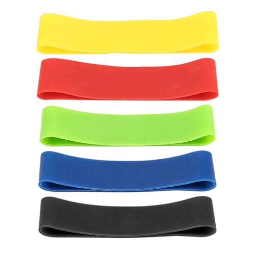 Finger Exerciser Hand Resistance Bands, 5 Level Hand Finger Grip Strengthener, Fingers Extension Stretcher Band Kit, Forearm Trainer Finger Resistance Bands for Extensor, Rehab, Grip Strength, Relief