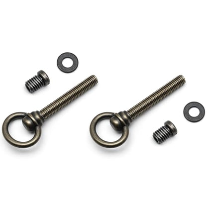 2 PCS Swivel Mirror Mounting Bolt M8 Antique Brass Mirror Frame Screws for Retro Rotating Mirrors (Screw Lenght: 50 mm / 1.97") - size: M8*60