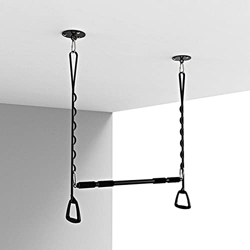 Strength Training Fitness Pull-up Bar Home Indoor Ceiling Installation Height Adjustable Multifunctional Sports Equipment Steady Load 300kg,