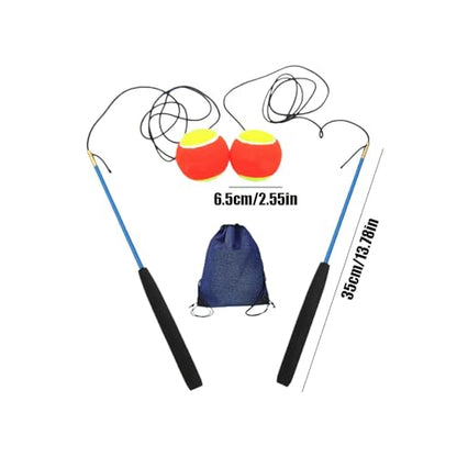 Shoulder Reliever Ball System Arm Relief Fitness Equipment | Shoulder Stretch Ball with Rod for Adults Men Women Indoor Outdoor Home Living Room Gym Office Fitness