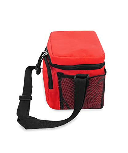 Everest Cooler Lunch Bag, Red, One Size - color: Red