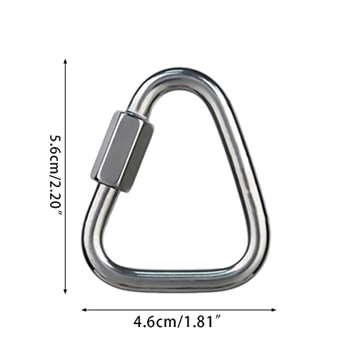 Triangular Rock Climbing Equipment for Mountaineering Rappelling Tree Strap High Hardness Equipment - color: Diameter 10mm