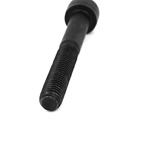 uxcell M5x40mm 12.9 Alloy Steel Hex Socket Screws Partially Threaded Bolt Black 10Pcs - size: M5x40mm