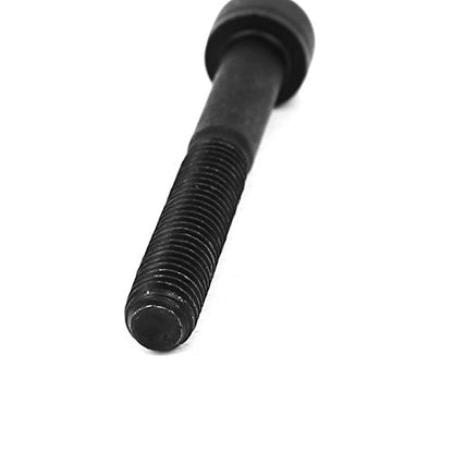 uxcell M5x40mm 12.9 Alloy Steel Hex Socket Screws Partially Threaded Bolt Black 10Pcs - size: M5x40mm