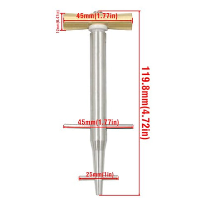 Heavy - Duty T - Bar Nut Tool - Stainless Steel & Aluminum Bronze,Fit for 3/4 Model Setups - size: 3/4
