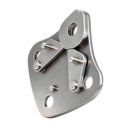 Innovative Continuous Plate Rock Climbing Device for Smooth Operations in Technical Climbing Occasion Rustless Hardware