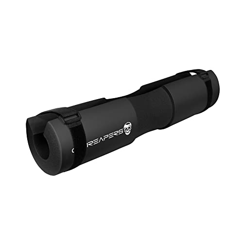 Gymreapers Barbell Squat Pad - Protective Bridge Pad For Hip Thrust, Squats, Lunges - Hip Support, Neck Protection For Bar - color: Black