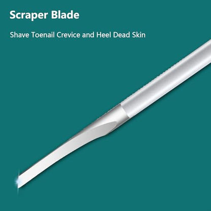 Ingrown Toenail Removal Kit, Pedicure Tools Kit Professional Knife Set Stainless Steel Ingrown Toenail Tool Foot Care Tools Nail Cuticle Remover (3 Pcs Set) - color: 3 Pcs Set