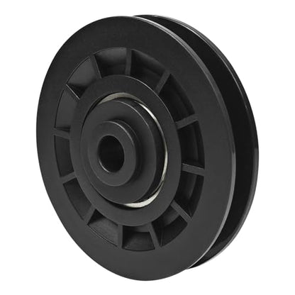 Pulley 78 mm, pulley for ropes, pulleys with ball bearings, pulley, replacement parts, fitness equipment, power station wheels, 2 pieces - color: 78mm-2 PCS-P