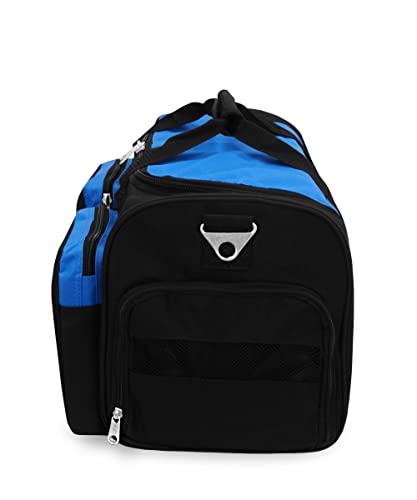Everest Gym Bag with Wet Pocket, Royal Blue - color: Royal Blue