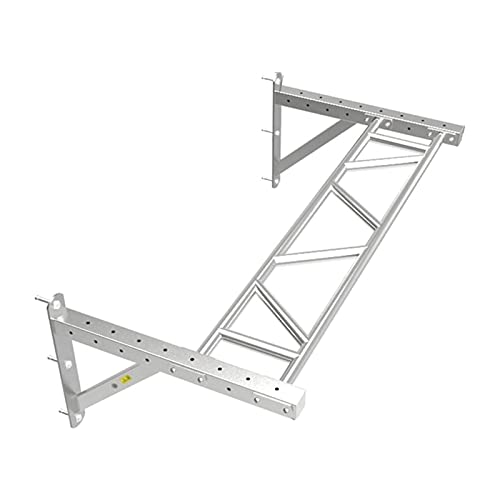 Stainless Steel Wall-Mounted Multi-Position Pull-Up Bars Single Parallel Bars Fitness Climbing TRXL Frame (129 * 63 * 45cm)