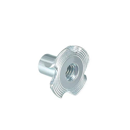 M4 4 Pronged Tee Nut T-Nut for Table Legs Rock Climbing Wall Woodwork Holds Wood Cabinetry 20pcs