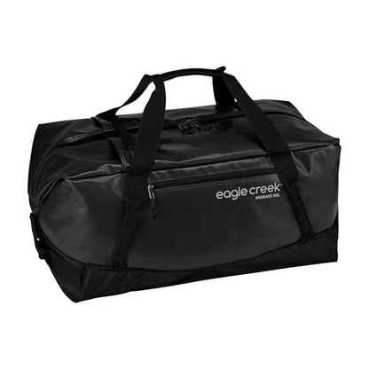 Eagle Creek Migrate 90L Duffel Bag – Lightweight, Durable Travel Duffel – Weather-Resistant Fabric – Comfortable Shoulder Straps - Midnight Black - color: Midnight Black