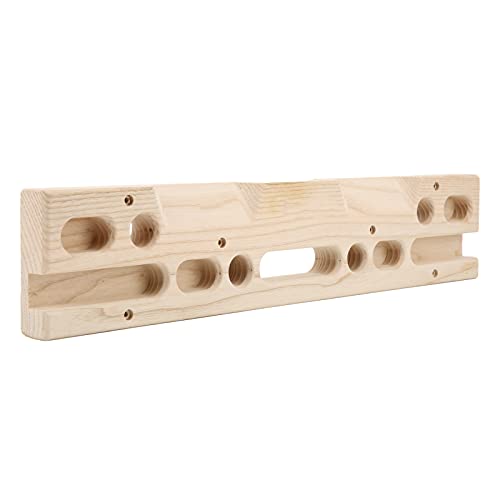 Rock Climbing Fingerboard Professional Wooden Hangboard for Grip Strength Training At Home Gym