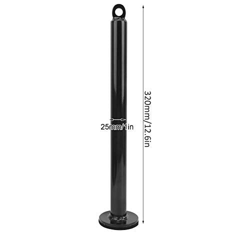 Barbell Loading Pin, Weight Lifting Support Rod, DIY Equipment Accessory with Steel Structure, 250LB Load Bearing for Wrist and Forearm Training, Includes Sponge Base for