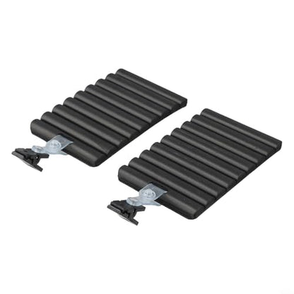 Fly Fishing Bait Hanging Board, Eva Foam Hook Storage Card With Clamp For Clothes And Backpacks, Wear-Resistant Fly Tying Tool For Anglers, Black, 2-Pack