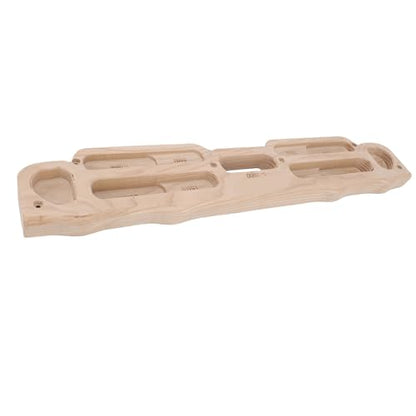 Climbing Hangboard, Wooden Training Fingerboard for Strength for Home, Gym, Portable Hangboard Rock Climbing Wall for Climbers